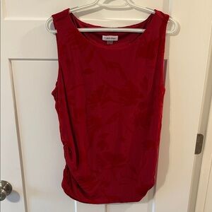 Calvin Klein Floral Red Tank Top